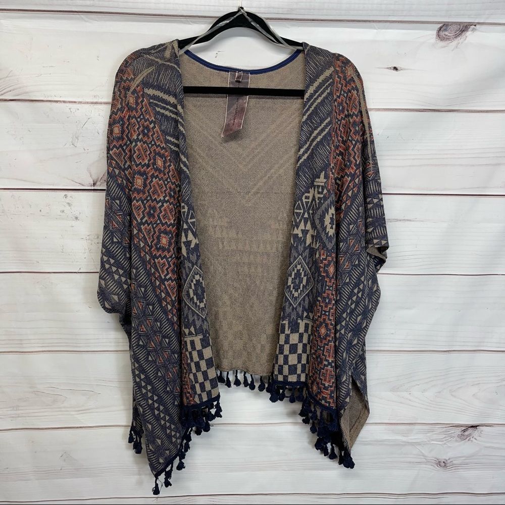Moon Collection Southwestern Knit Kimono